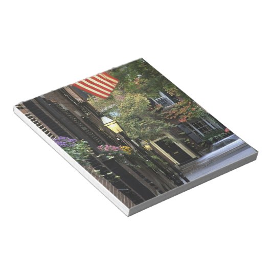 Bloc-note USA, Massachusetts, Boston, Beacon Hill. (Incliné)