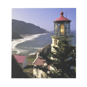 Bloc-note USA, Oregon, Florence. Phare de Heceta Head