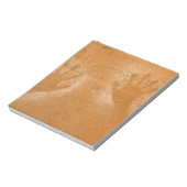 Bloc-note USA, Utah, Pictograph Empreintes à la main sur grè (Tourné)