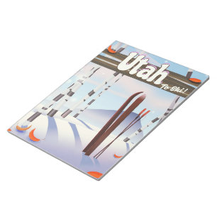 Bloc-note Utah pour skier !