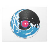 Bloc-note Vague vinyle (Devant)
