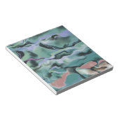 Bloc-note Vagues En Harmonie Acrylique Pour L'Art Abstrait (Incliné)