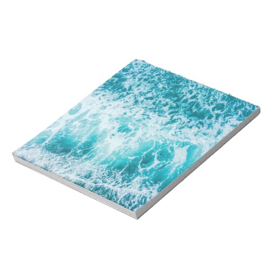 Bloc-note Vagues tropicales de l'océan bleu (Tourné)