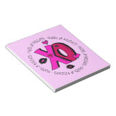 Bloc-note Valentine Hugs et baisers (Incliné)