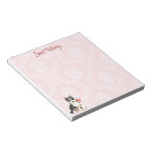 Bloc-note Valentine Rose Husky (Incliné)