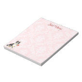 Bloc-note Valentine Rose Husky (Tourné)