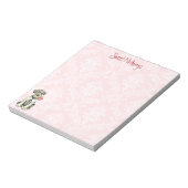 Bloc-note Valentine Rose Standard Schnauzer (Tourné)