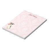 Bloc-note Valentine Rose Toy Fox Terrier (Tourné)