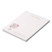 Bloc-note Valentine's Heart Pink and Green Heart Balloons (Tourné)