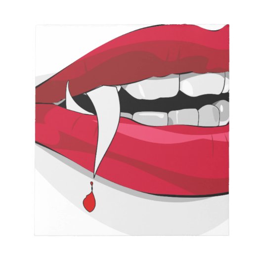 Bloc-note vampire (Devant)