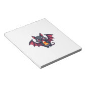 Bloc-note Vampire Bat with Candy � Cute Halloween T-Shirt (Incliné)