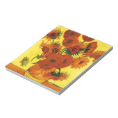 Bloc-note Van Gogh 15 Tournesols (Tourné)