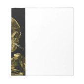 Bloc-note Van Gogh Fumer du squelette (Devant)