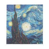 Bloc-note Van Gogh Starry Night Classic Impressionism Art (Devant)