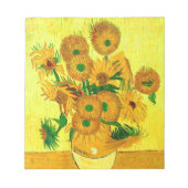 Bloc-note Van Gogh Sunflowers (Devant)