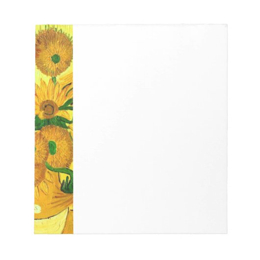 Bloc-note Van Gogh Sunflowers (Devant)