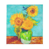 Bloc-note Van Gogh Sunflowers (Devant)