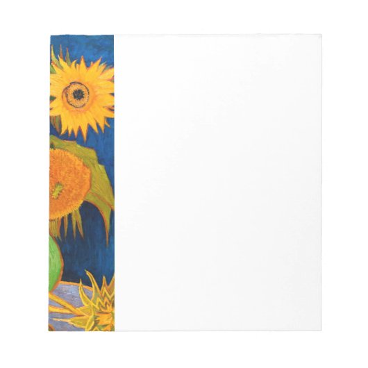 Bloc-note Van Gogh Sunflowers (Devant)
