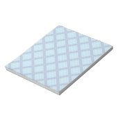 Bloc-note Variation bleue Plaid (Tourné)