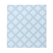 Bloc-note Variation bleue Plaid (Devant)