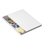 Bloc-note Vase blanc avec fleurs Odilon Redon (Incliné)