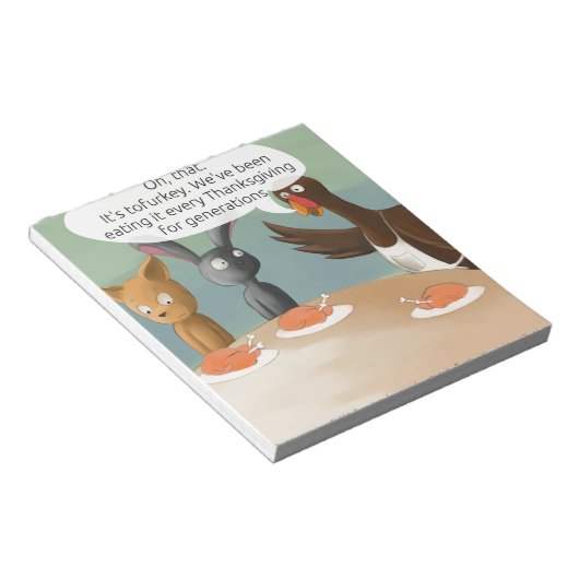 Bloc-note Vegan Thanksgiving (Incliné)