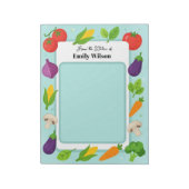 Bloc-note Veggie Garden Kitchen Recipe Shopping List (Tourné)