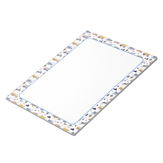 Bloc-note Véhicules à thème (Incliné)