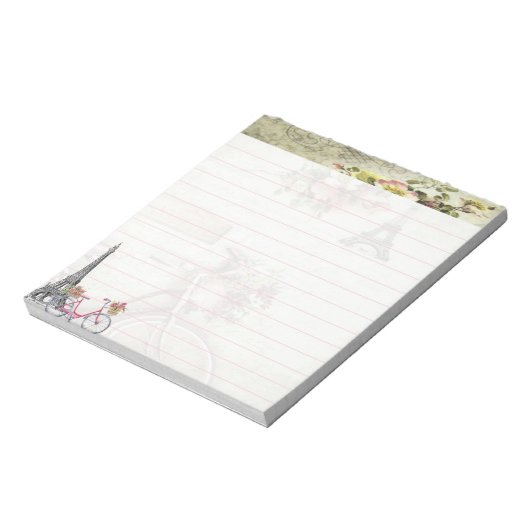 Bloc-note Vélo à Paris (Tourné)