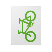 Bloc-note Vélo Éco Vert (Tourné)