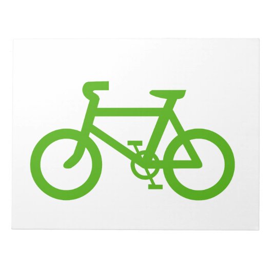 Bloc-note Vélo écologique (Devant)