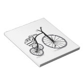 Bloc-note Vélo sur 3 roues (Incliné)