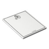 Bloc-note Vélo Velocipede Penny Farthing vintage (Incliné)