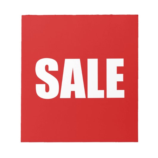 BLOC-NOTE VENTE (Devant)