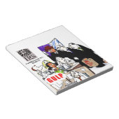 Bloc-note Vérifications fiscales IRS drôle (Incliné)