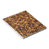 Bloc-note Vers de soie frits ... Thai Street Food (Incliné)