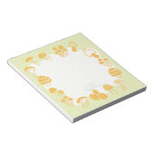 Bloc-note Vert champignons (Incliné)