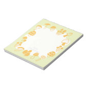 Bloc-note Vert champignons (Tourné)