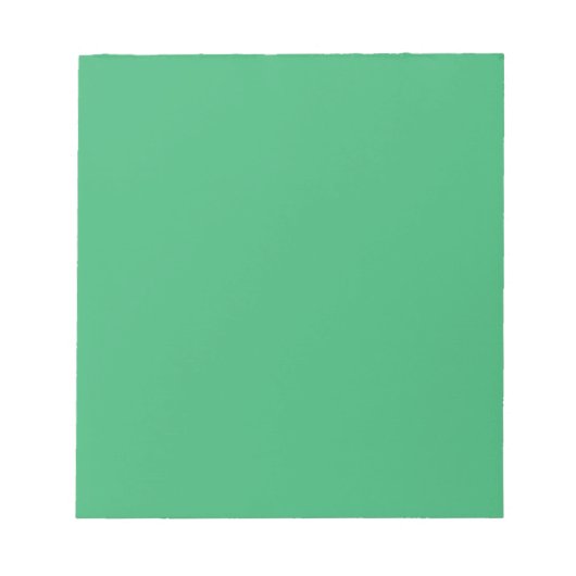 Bloc-note Vert de mer (Devant)