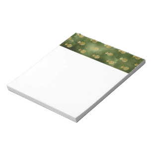 Bloc-note Vert Jungle Jaune Ananas Fruit Tropical