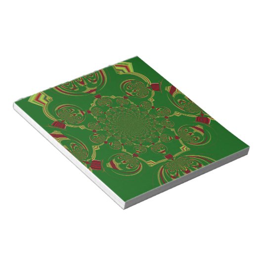 Bloc-note Vert vintage (Incliné)