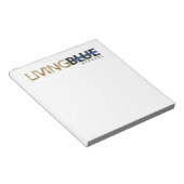 Bloc-note Vêtement bleu vivant (Incliné)