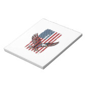 Bloc-note Vêtement de conception de chemise de drapeau d'aig (Tourné)