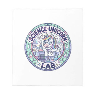 Bloc-note Vêtements d'application prêts Unicorn Science Unic