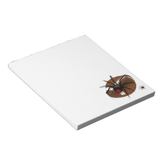 Bloc-note Veuve de football (Incliné)