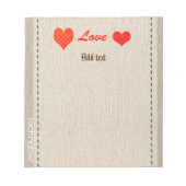 Bloc-note Vibe Gold Holidays (Devant)