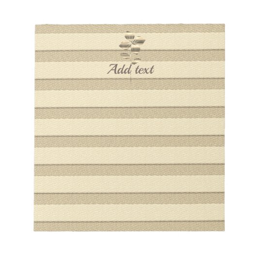 Bloc-note Vibe Gold Holidays (Devant)