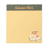 Bloc-note Vibes Automnales Cosy (Devant)