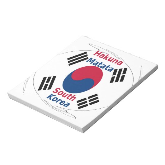 Bloc-note Vibes coréennes : Un message de paix (Tourné)