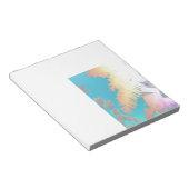 Bloc-note Vibes positives Palmiers tropicaux (Incliné)